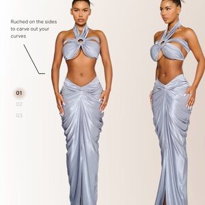 Coucoo Laucala skirt set